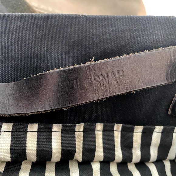 Awl Snap Canvas Leather Tote - Picture 4 of 7